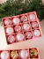 Set x 12 esferas Iris rosa