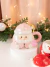 Taza facetada Santa con gorrito en internet
