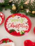 Pie de torta Merry Christmas en internet