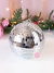 Disco ball grande plateada (18 cm)