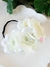 Vincha flores blancas - comprar online