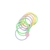 Pulseras pastel x 10