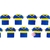 Guirnalda Camisetas Boca