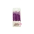 Velitas Rizo morado metal x 6