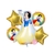 Set de 5 globos Blancanieves