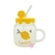 Taza con tapa Frutal y sorbete de vidrio (2da seleccion) en internet