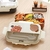 Imagen de Lunchera con 4 Divisiones + Cubiertos Baby Bear 1250ml