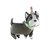Globo perrito gris con bonete 56 cm - comprar online
