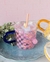 Taza Picnic de vidrio con tapa y sorbete - comprar online