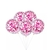 Globos confetti fucsia 12" x 48 - comprar online
