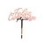 Cake topper Feliz Cumpleaños cursiva gold rose - comprar online