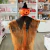Espantapájaros calabaza con luz y sonido - comprar online