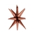 Set de 5 Globos Estrella 3D chocolate 50 cm - comprar online