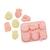 Molde de silicona pascuas pink