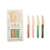 Cuchillos bambu rayados x 10