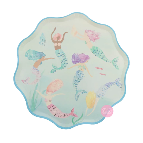 Bandejas Mermaid x 8 - comprar online