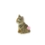 Gatito de felpa sentado gris - comprar online