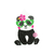 Servilletas Panda tropical x 6