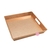 Bandeja candy cuadrada metalizada - comprar online