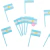 Pinches Bandera Argentina x 12