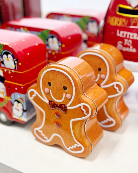 Lata Muñeco de jengibre - comprar online