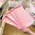 Set de 4 bandejas party rectangular rosa - comprar online