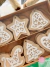 Set de 12 adornos Wood con calado - comprar online