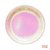 Platos iridiscentes 17 cm x 6 - comprar online
