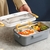 Lunch Box con 2 Divisiones + Cubierto Puzzle Stylish 900 ml en internet