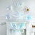 Set de 5 Globos corazón iridiscentes 45 cm - AIRE objetos decorativos
