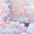 Globos macaron premium verde pastel 10" x 48 - comprar online