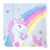 Servilletas unicornio pastel