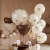 Set de globos Chocolate con moños, burbuja y corazones