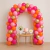 Set de 60 globos Sunset