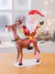 Adorno luminoso Rudolph y Santa Stardust