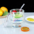 Vasos con tapa y sorbete iridiscentes x 2 - comprar online