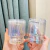 Vasos con tapa y sorbete iridiscentes x 2 - AIRE objetos decorativos