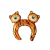 Globo vincha Tigre x 5
