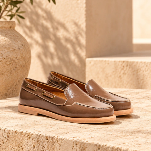 Zapato LARA En Charol Vison