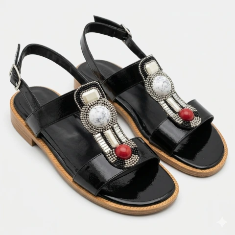 Sandalia MONACO NEGRA