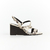 Sandalia BOLONIA en vison y negro - comprar online