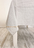 MANTEL CLEO CON SERVILLETAS | gris perla - comprar online