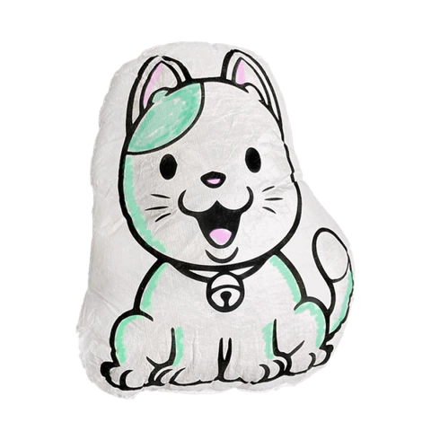 MAXI ALMOHADÓN GATO PARA COLOREAR