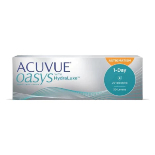 Acuvue Oasys 1-Day con HydraLuxe Astigmatismo - comprar online