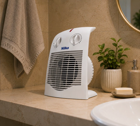 Aquecedor Desumidificador Silencioso Nilko Branco 220v