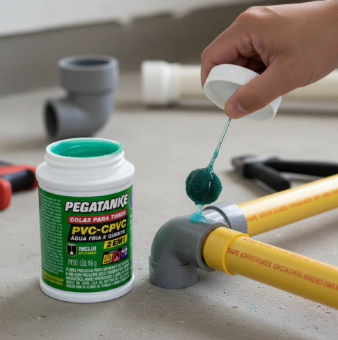 Cola Para Tubos PVC e CPVC Pegatanke 116ml