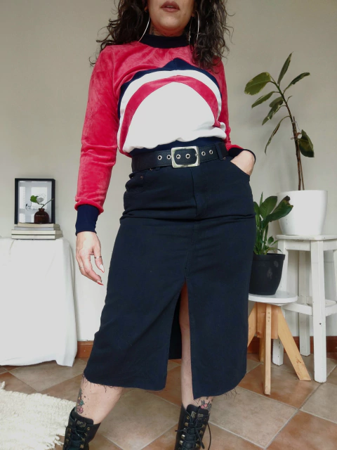 Imagen de Falda Midi Roxie Black
