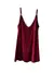 Vestido Shulls Velvet Bordó en internet
