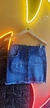 Falda Duplic Jean Localizado - comprar online