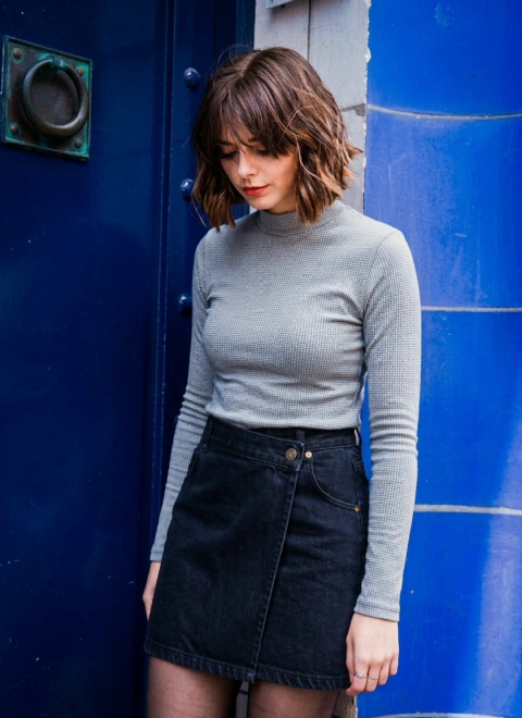 Falda Blondie Black - comprar online